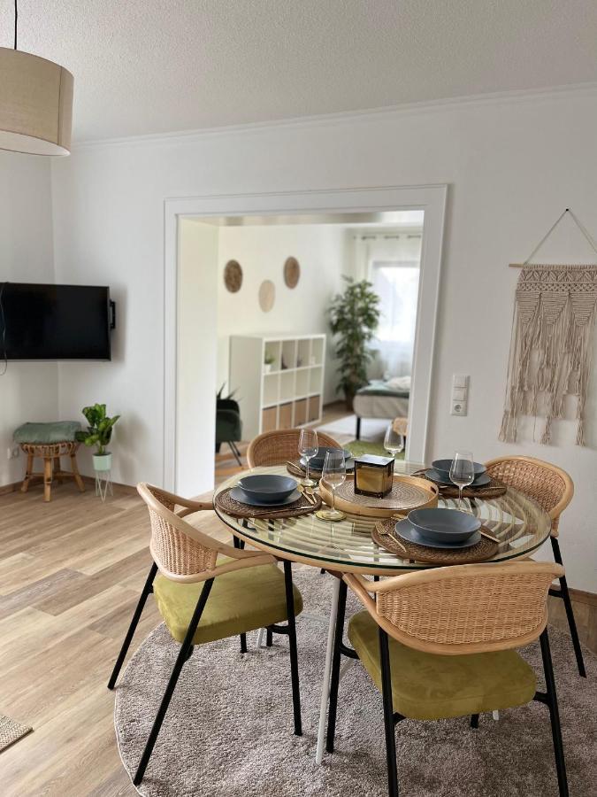 Korbstadt-Villa Rattan-Design Mit Balkon, Garten, Arbeitsplatz, Kueche Λίχτενφελς Εξωτερικό φωτογραφία