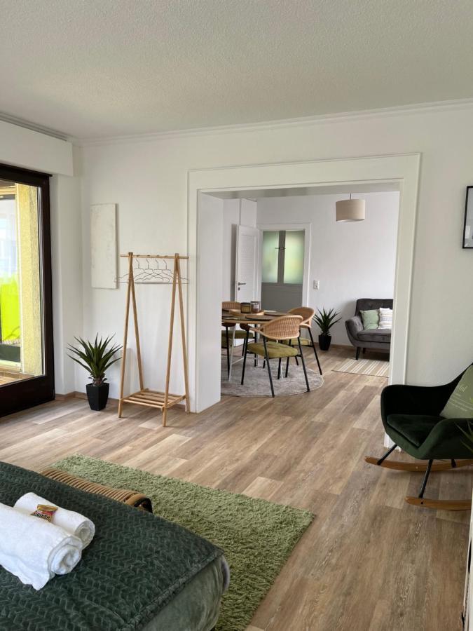 Korbstadt-Villa Rattan-Design Mit Balkon, Garten, Arbeitsplatz, Kueche Λίχτενφελς Εξωτερικό φωτογραφία